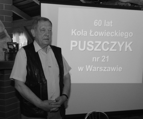 Zmarł nasz Przyjaciel, najstarszy stażem członek Koła Łowieckiego Puszczyk w Warszawie.